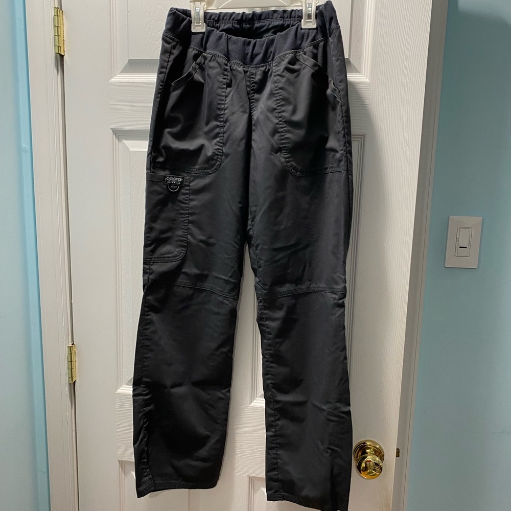 Cherokee dark grey women’s scrub pants